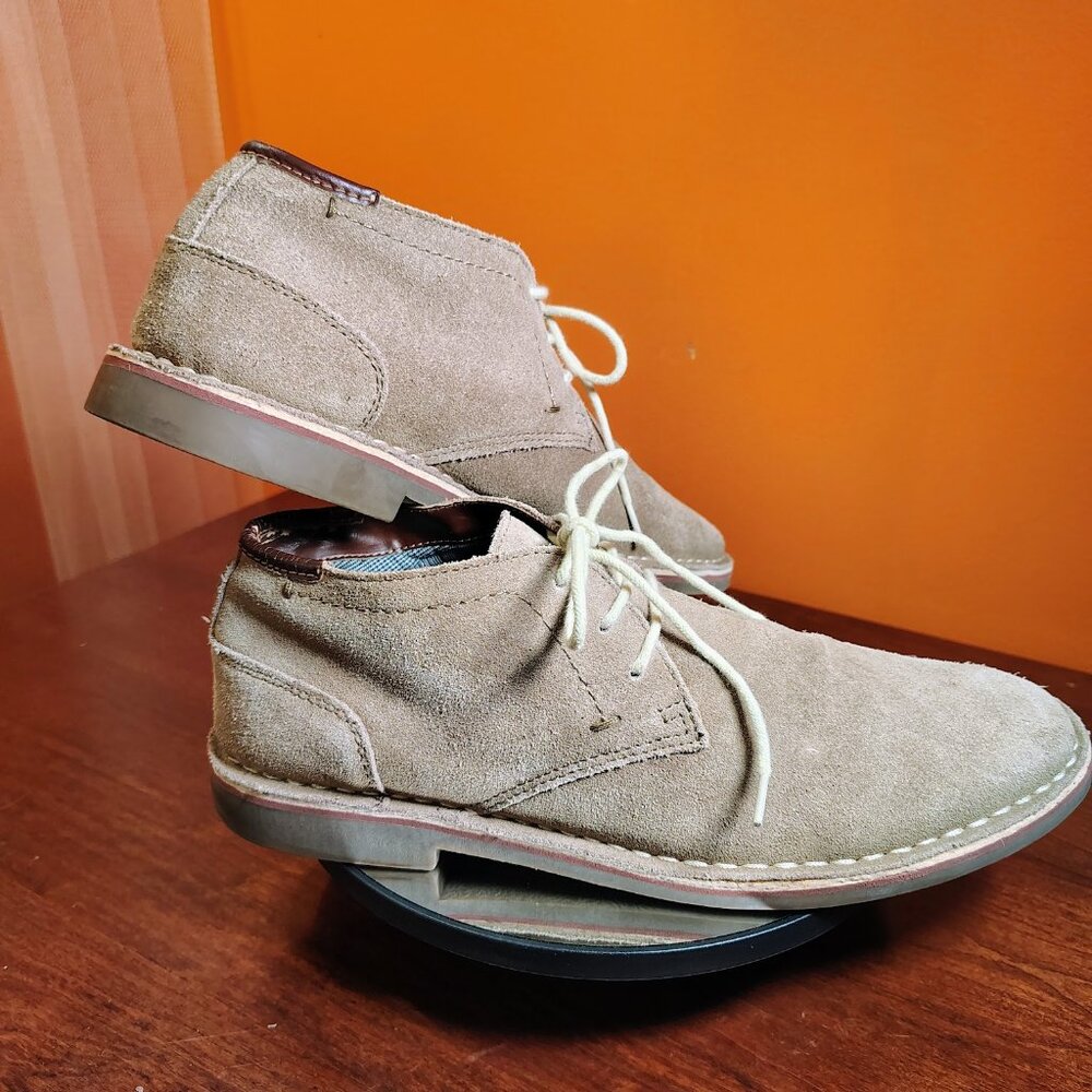 Kenneth Cole Desert Wind Suede Chukka Boots Men’s Casual Desert Shoes Size 9.5 - Picture 3 of 13